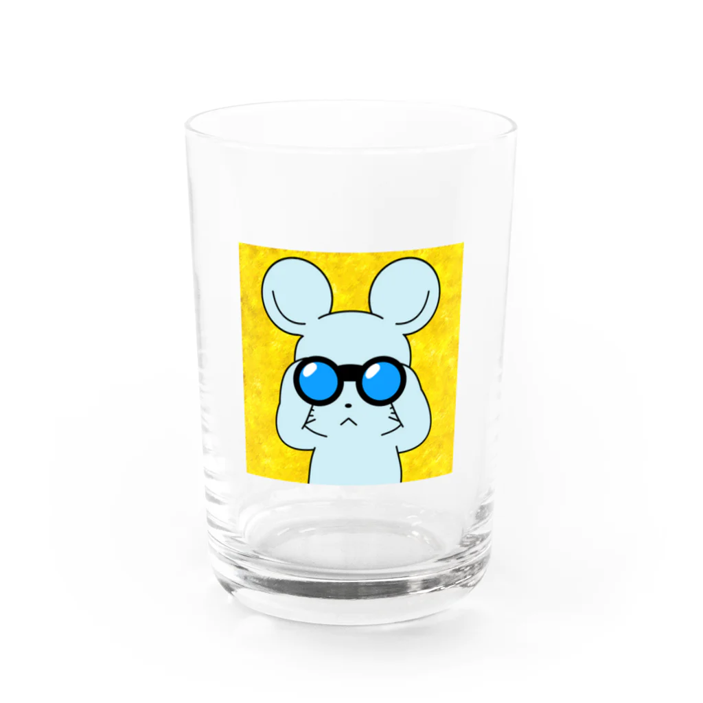 サラの現場のネズミさん Water Glass :front