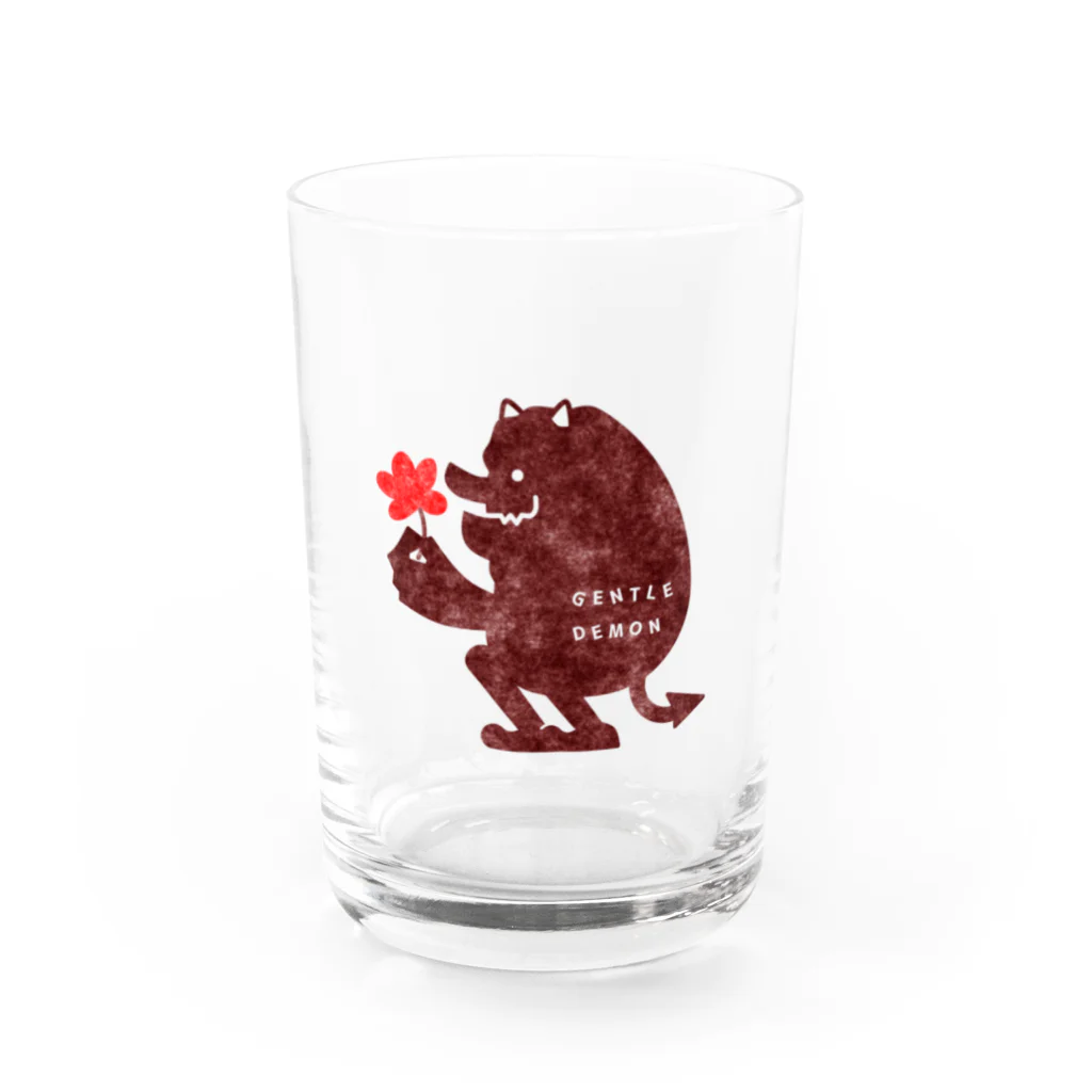 TakeLoop_goodsのGentle Demon Water Glass :front