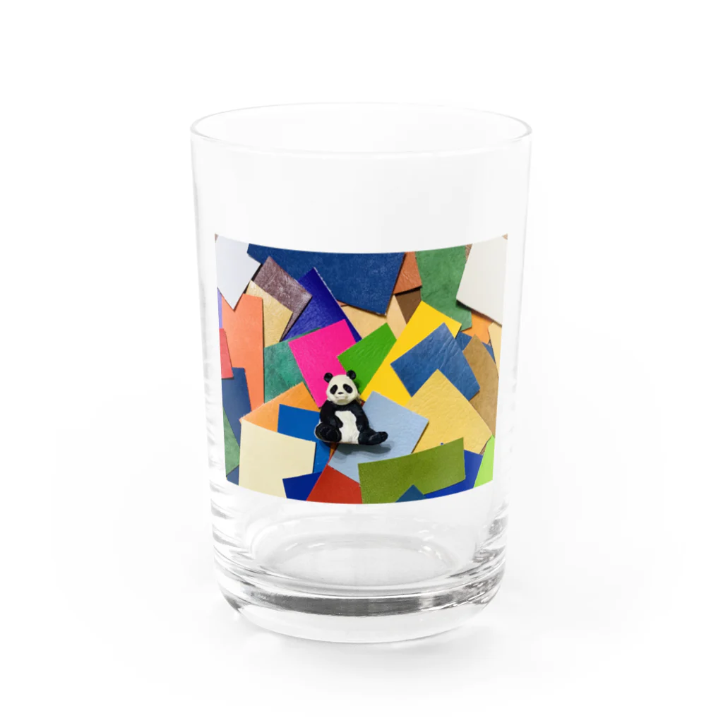 en_madeのパンダの世界 Water Glass :front