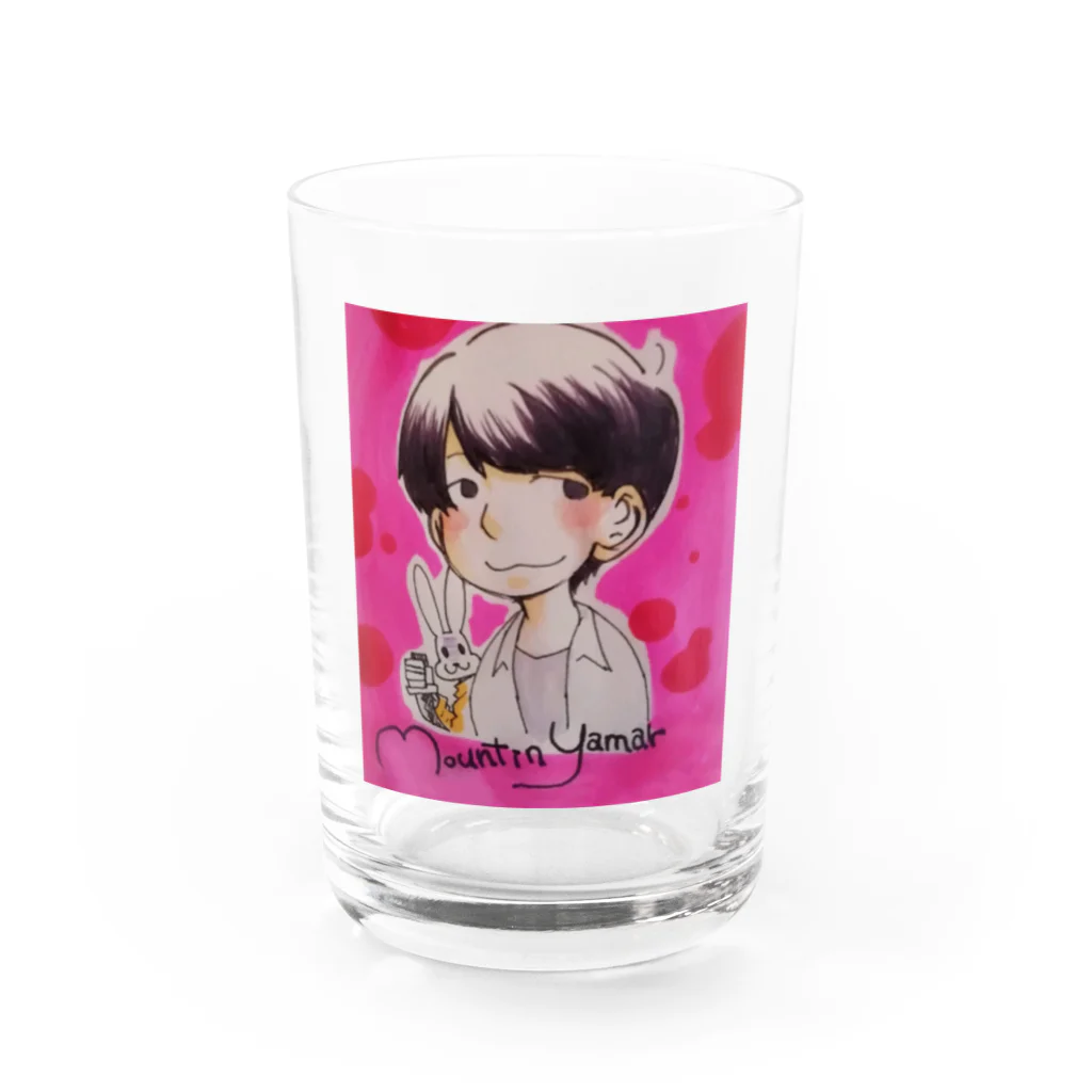 マウンテンヤマーのヤマーのアイコン Water Glass :front