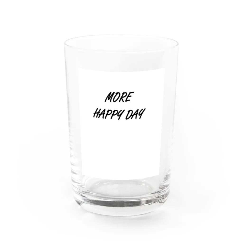 MORE HAPPY DAYのMORE HAPPY DAY グラス前面