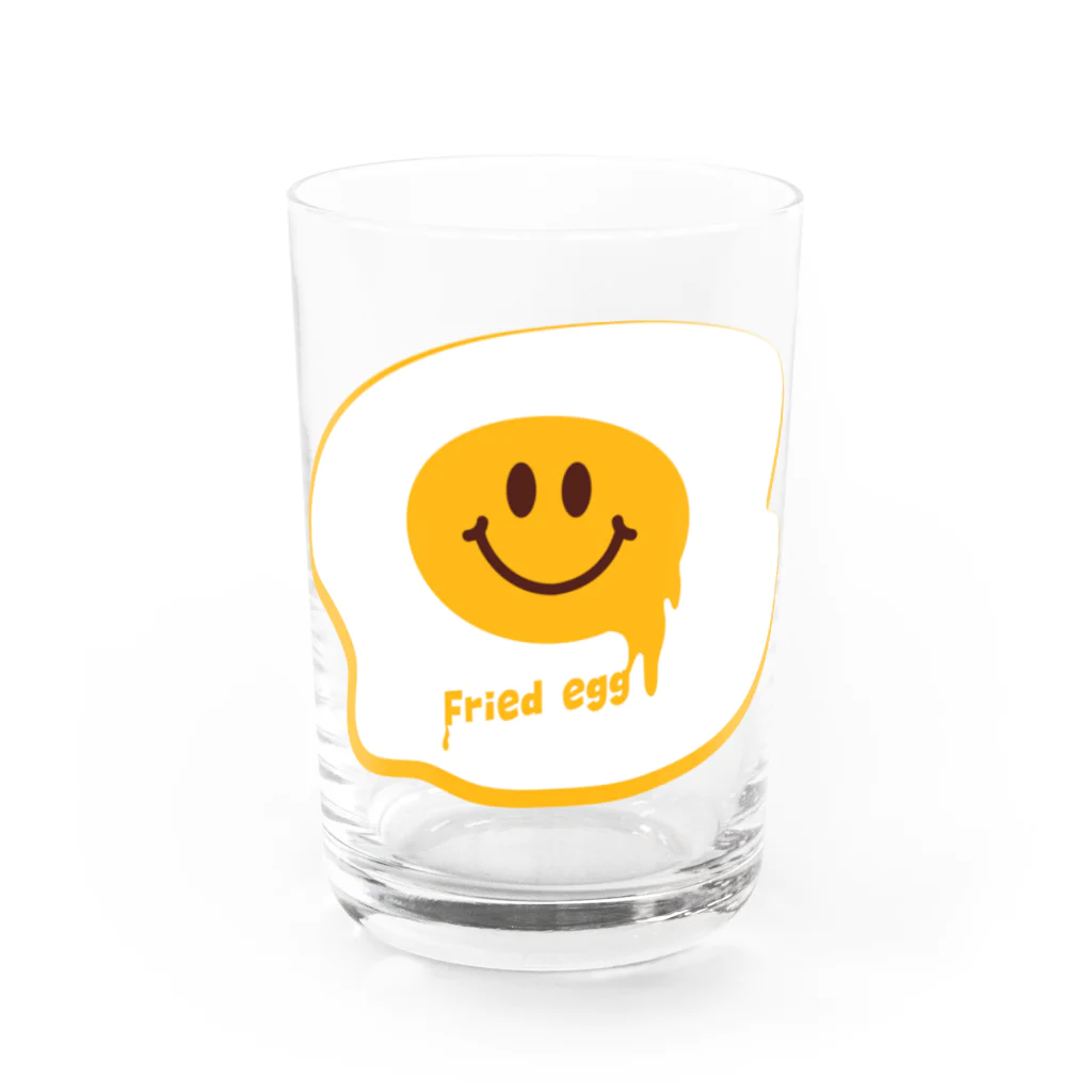 RIPPYの目玉焼きくん Water Glass :front