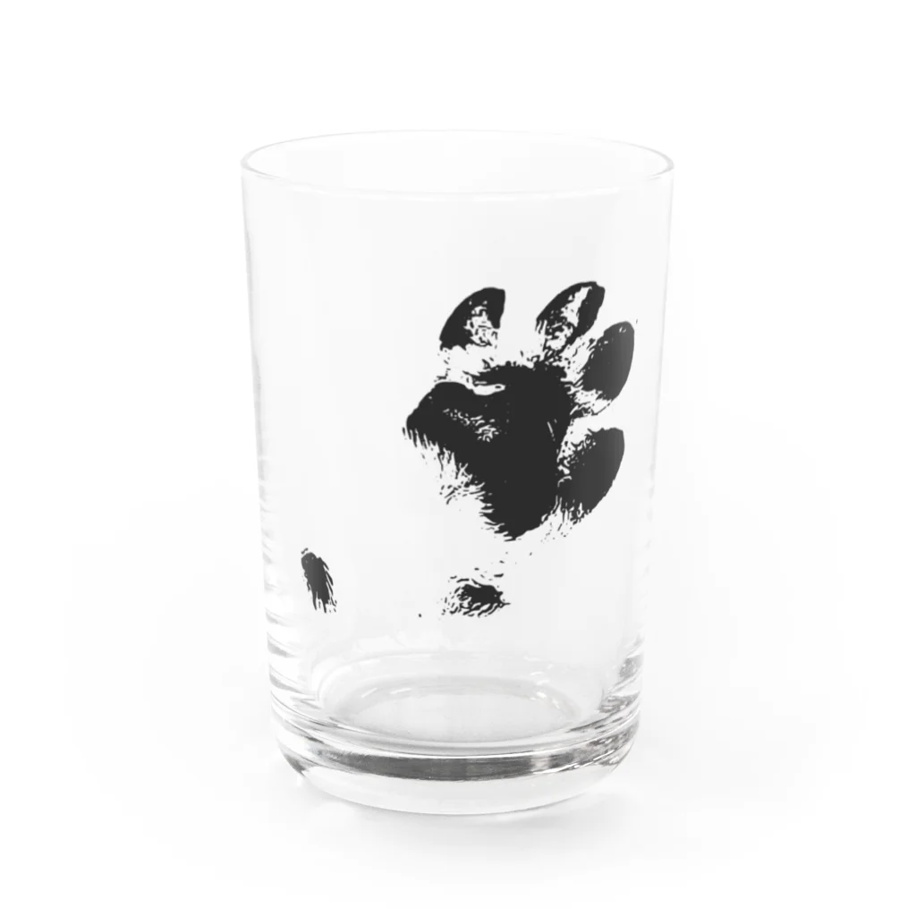 ハーフなお店の肉球 Water Glass :front