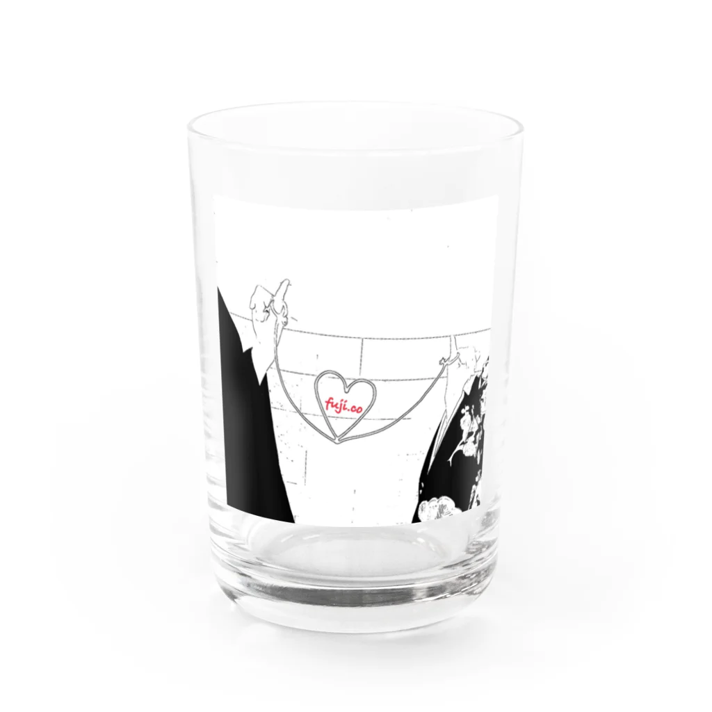 ☜₥aya₭o☞のAI·AI·AI Water Glass :front