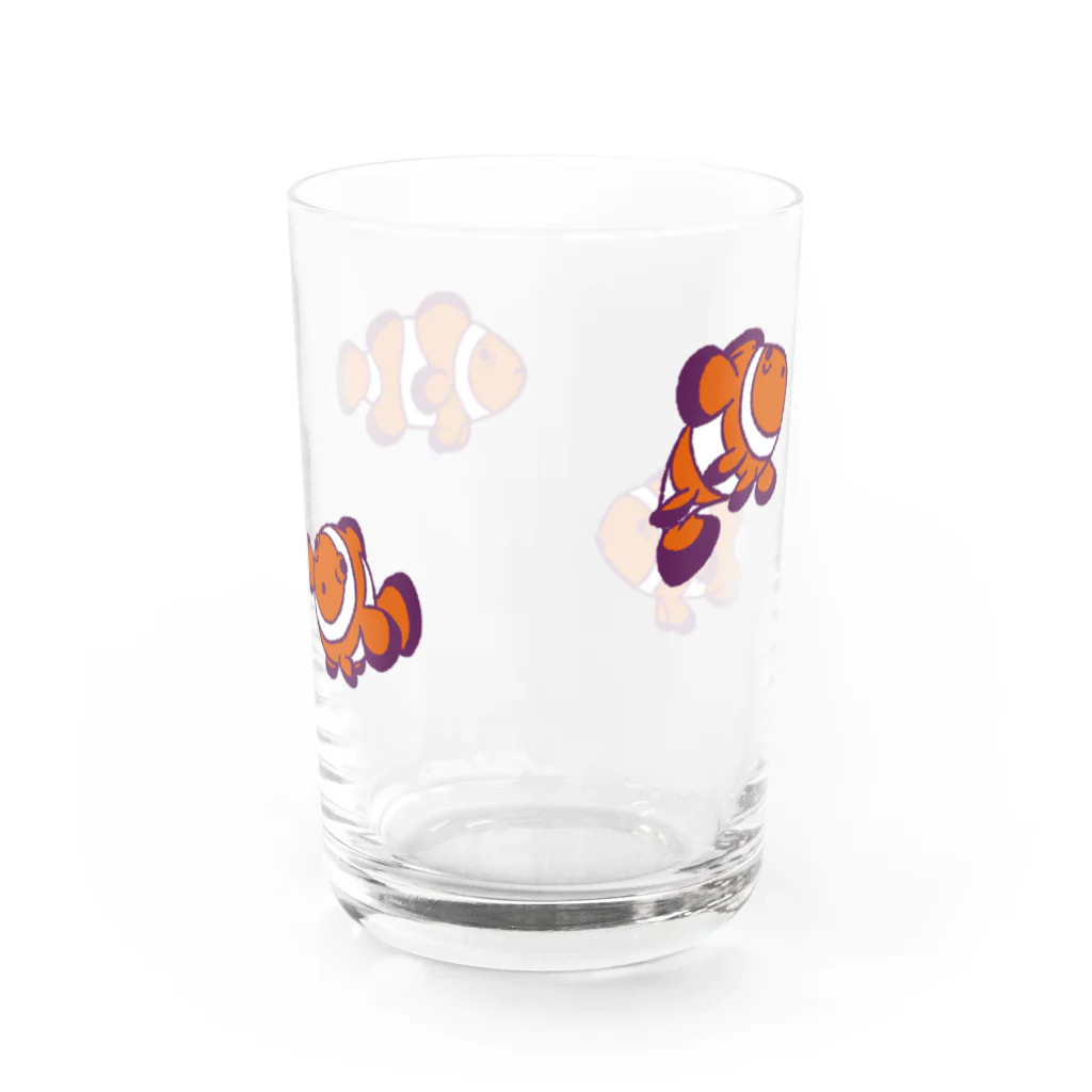 kotomo_eのカクレクマノミ Water Glass :front