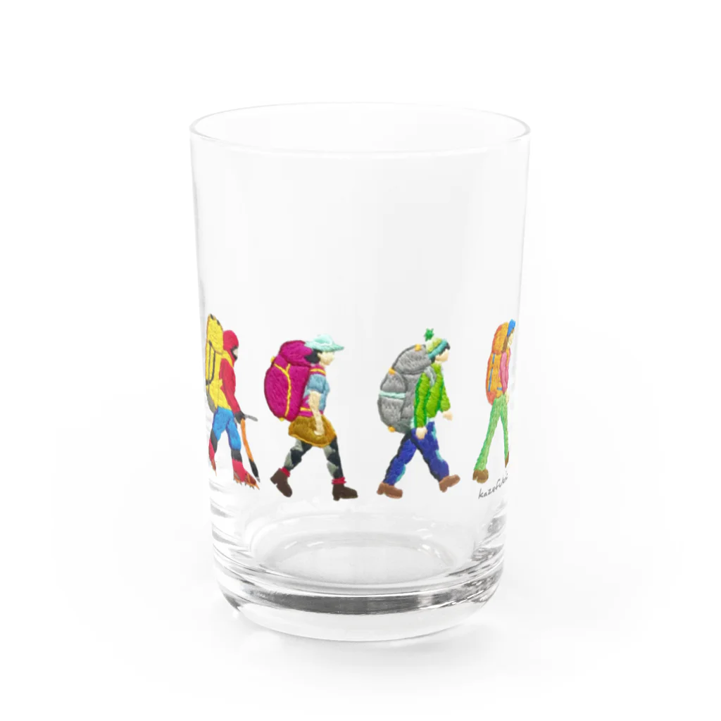 kazefukikoのハイカーシリーズ  Water Glass :front