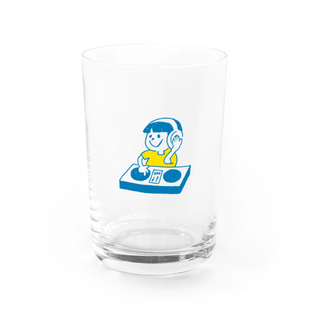 ネコスマッシュのDJ BOY Water Glass :front