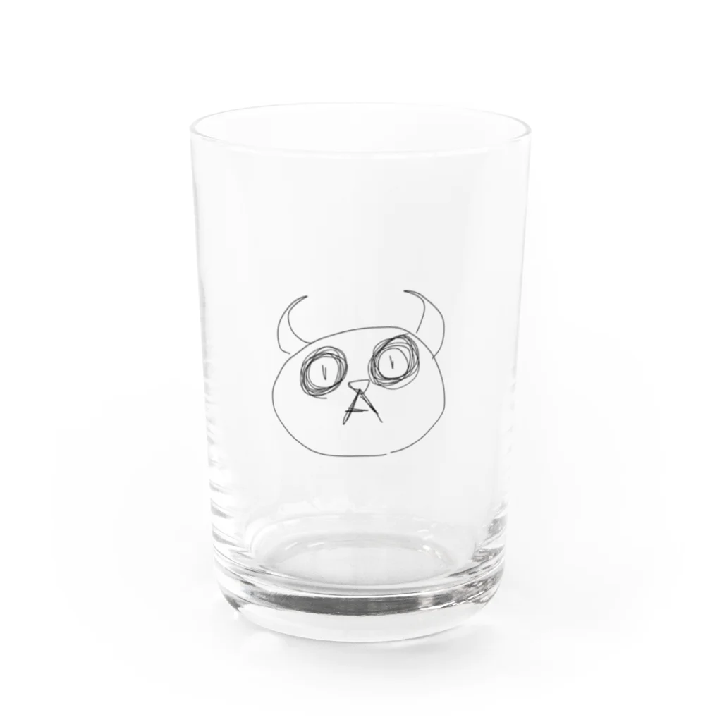 unko unkoの猫ったら猫 Water Glass :front