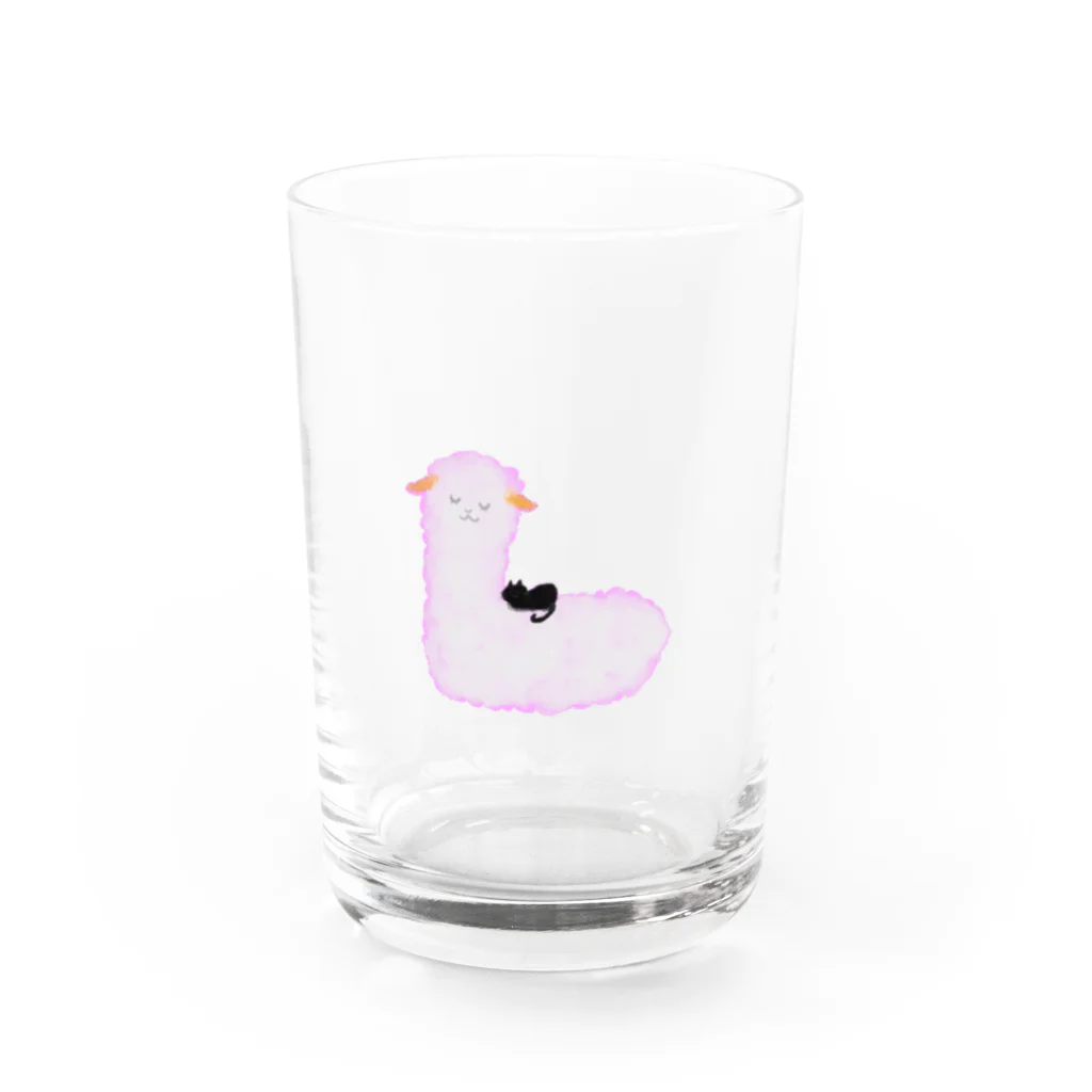 るー@絵とかのおやすみふぇーにゃん Water Glass :front