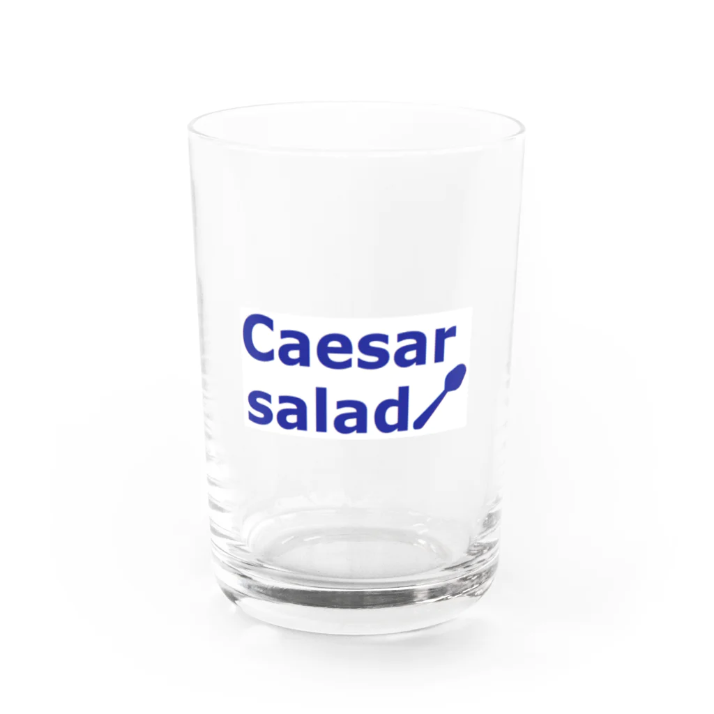 アメリカンベース のシーザーサラダ　サラダ　料理　食べ物　グルメ Water Glass :front