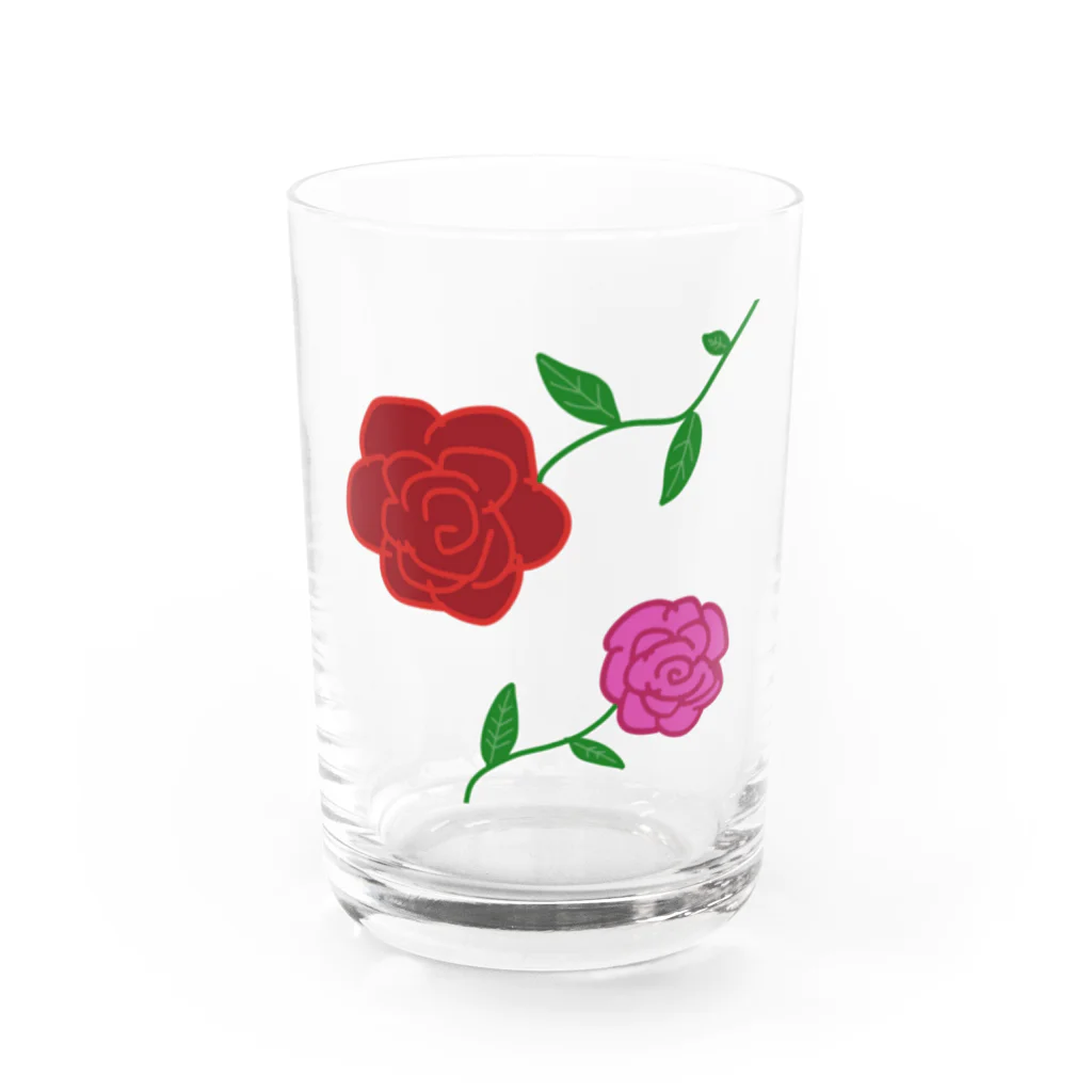 Yuuのyuuオリジナルイラスト19 薔薇のように美しく。 Water Glass :front