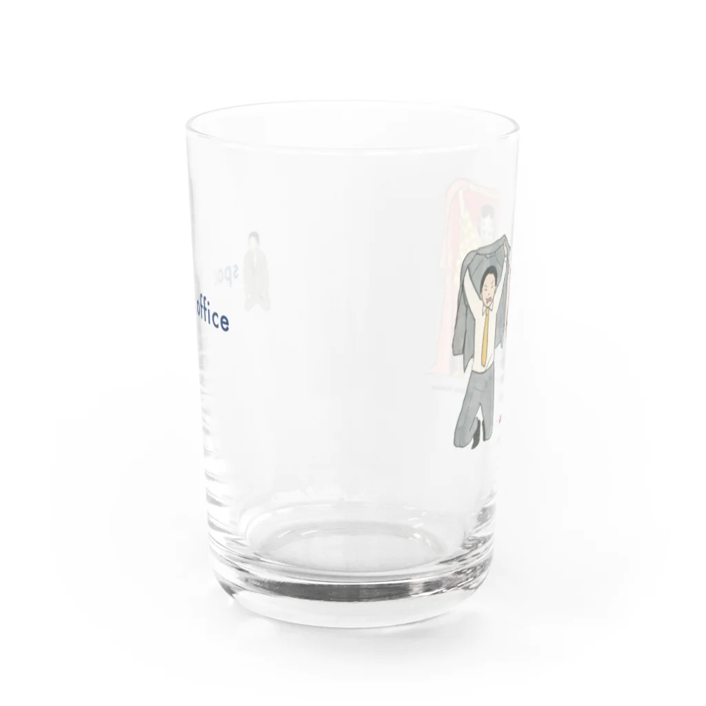 スペースオフィスのあおいのうえ Water Glass :front