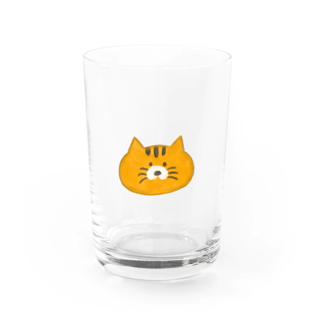 おこらないネコはなたんのおこらないネコはなたん Water Glass :front
