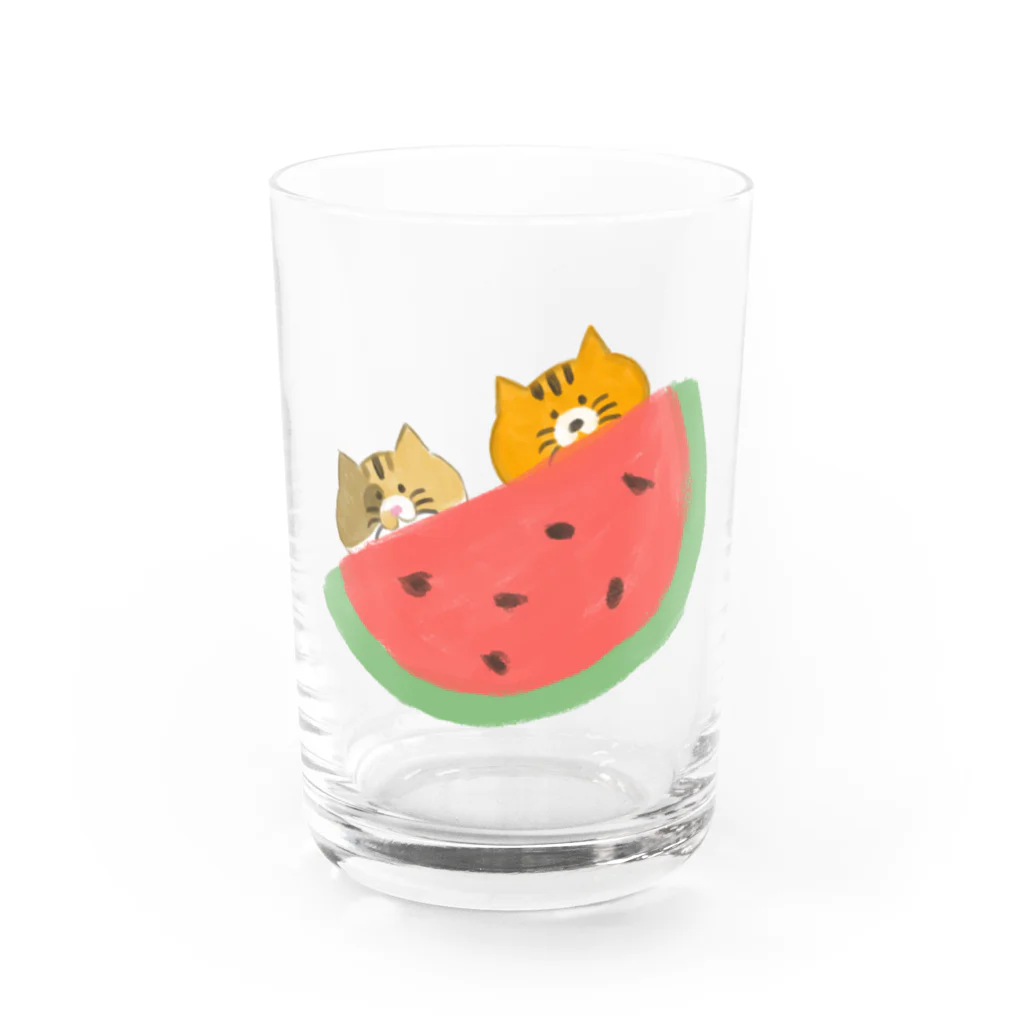 おこらないネコはなたんのおこらないネコはなたん Water Glass :front