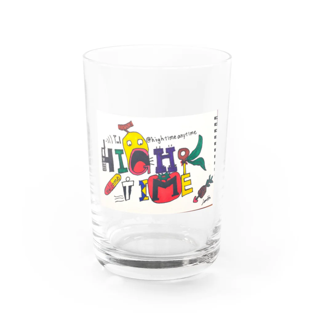 🐬¥EN $ PFIN 🐬のHIGHTIME Water Glass :front