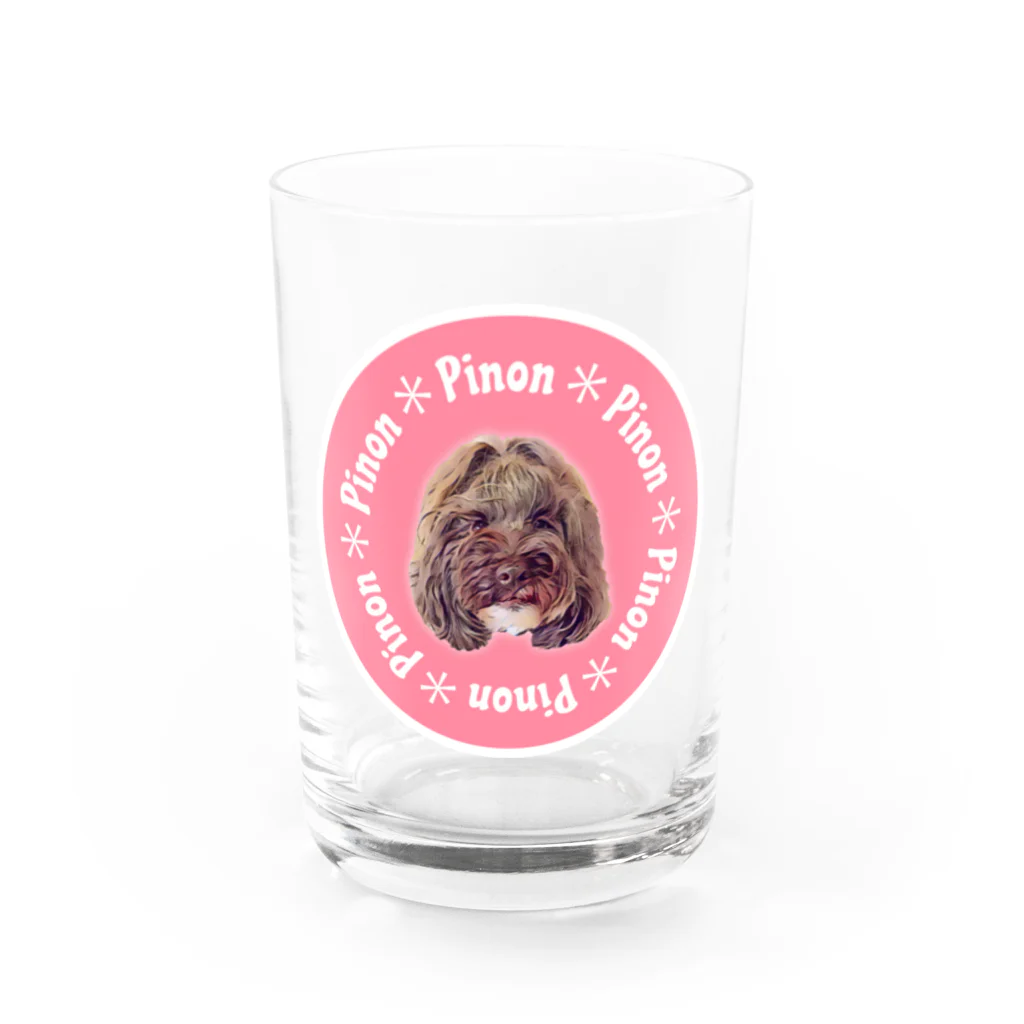 よっしぃのPinon Water Glass :front