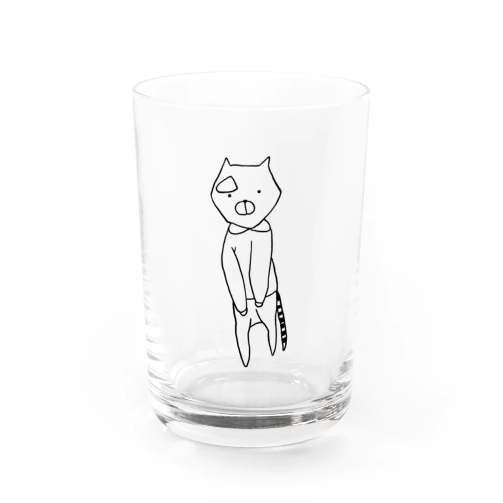 なたねのねこ Water Glass :front