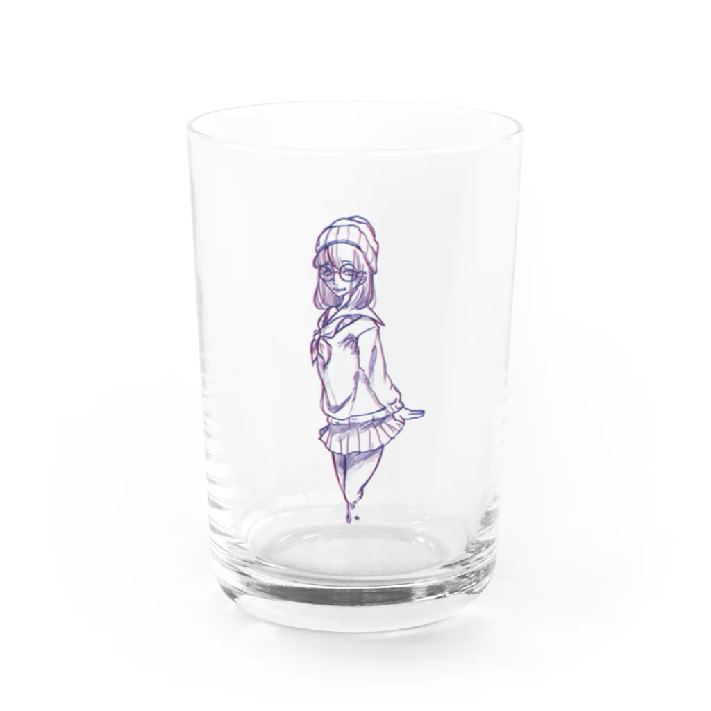 IZUHAのアンデッド娘I Water Glass :front