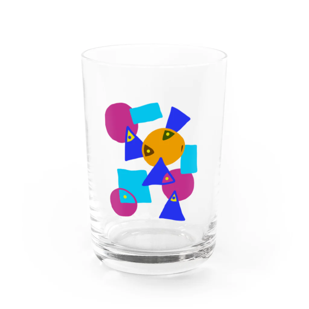 na.nariのいろんなカタチ Water Glass :front