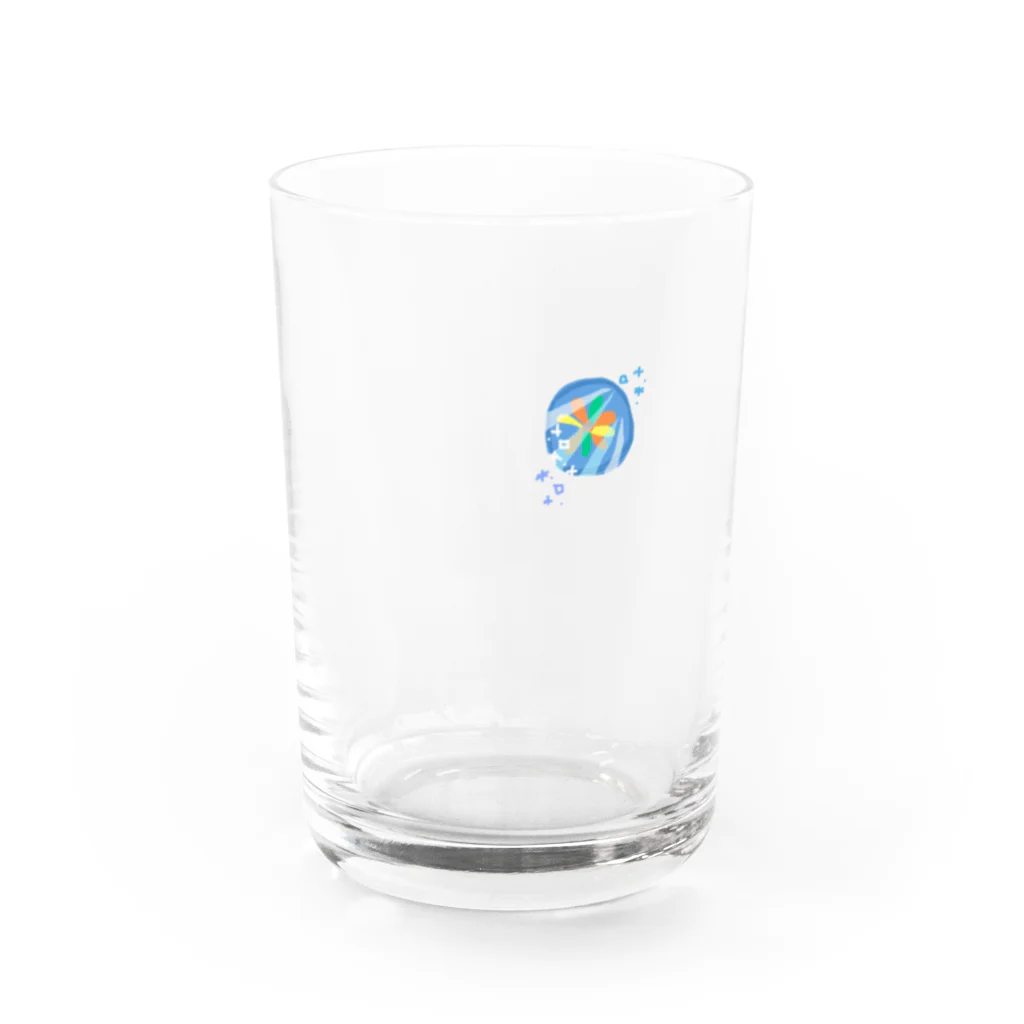 Kuro*s Brandのビー玉 Water Glass :front