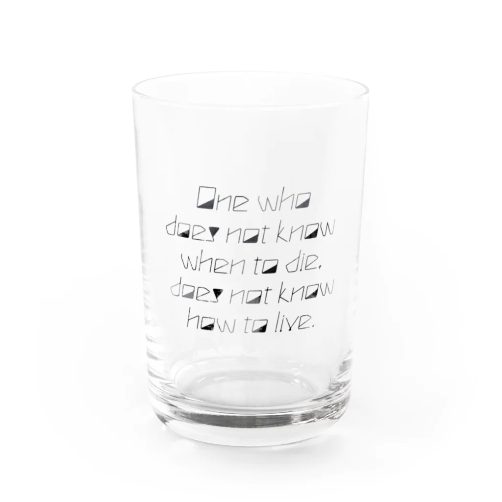 M.Miraのbyラスキン Water Glass :front