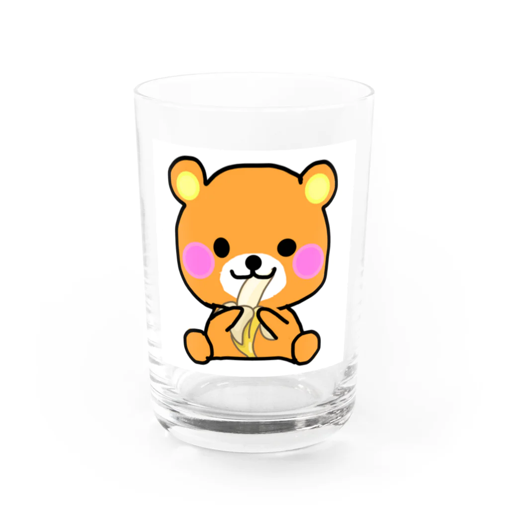 ゆんちゃむ@ぴちちゃまℓσνє♡のももくまちゃん Water Glass :front