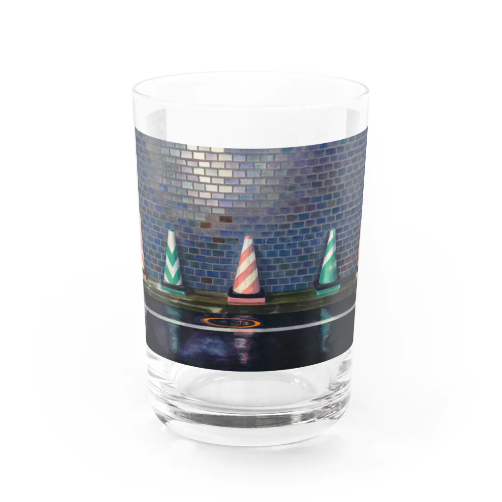 かよコーンショップのカラーコーン・雨のスーパーファイヴ Water Glass :front