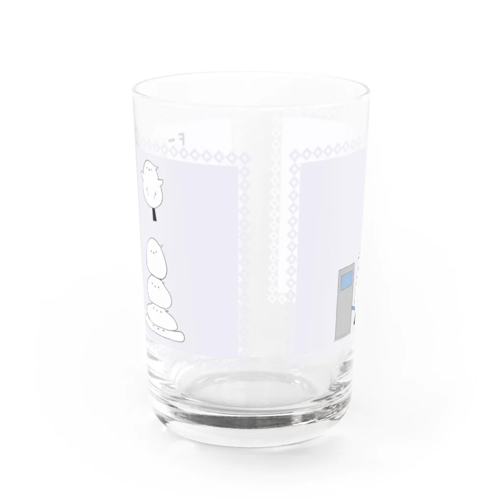 huroshikiのENAガソリンスタンド Water Glass :front