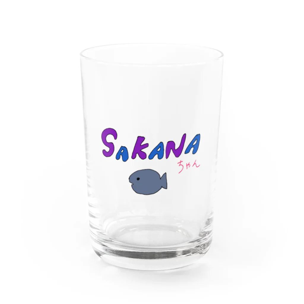 sakana7272のSAKANAちゃん Water Glass :front