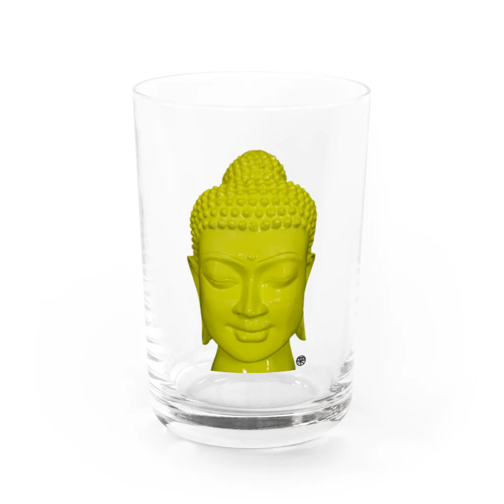 栗のbuddha グラス前面