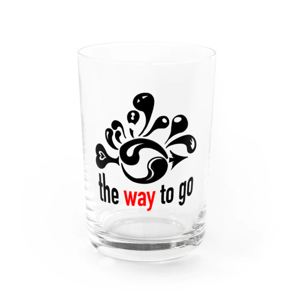 KINOKO777のThe Way To Go Water Glass :front