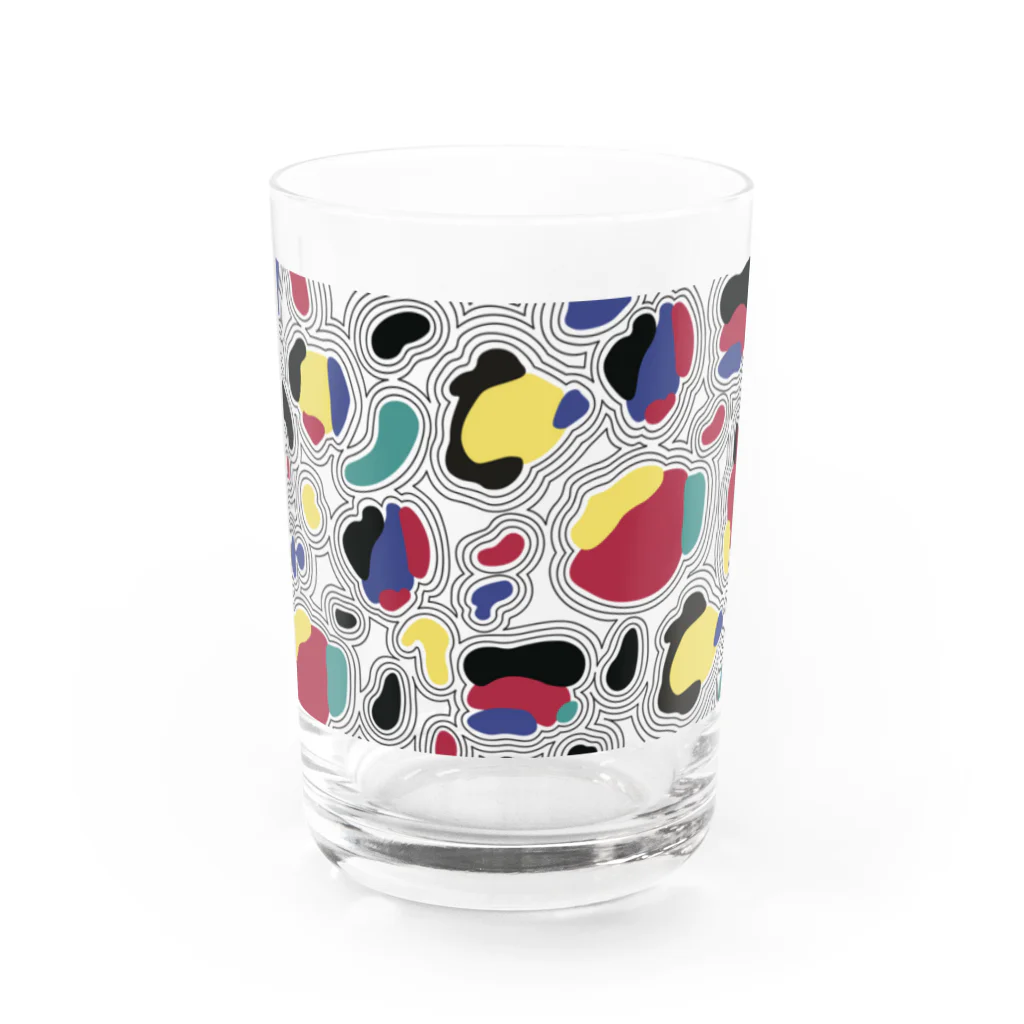 ワタシvsのpop Water Glass :front