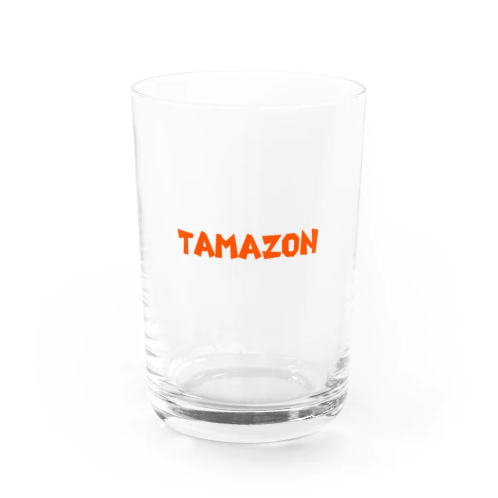 らむず屋のTAMAZON Water Glass :front