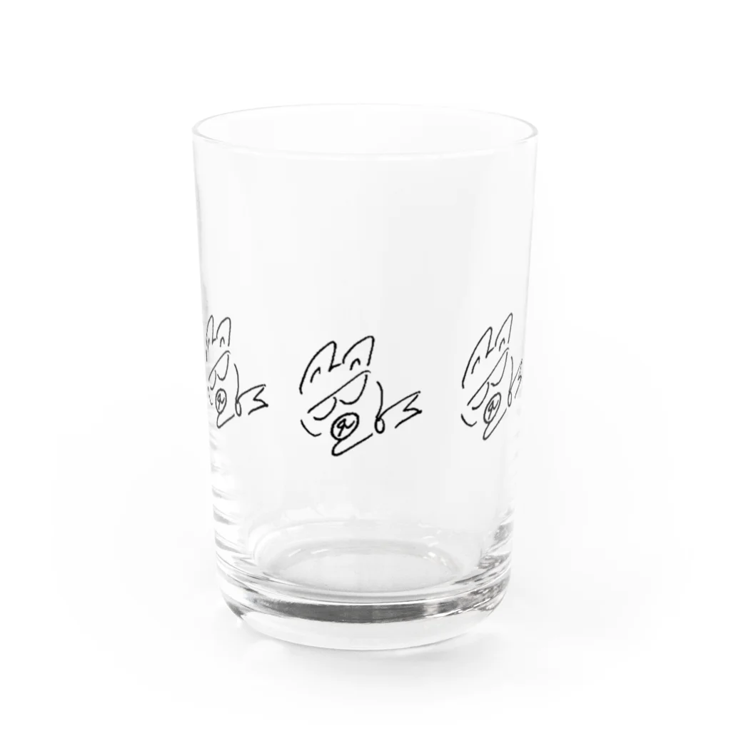 ね ぎ お みのわんだーくん Water Glass :front