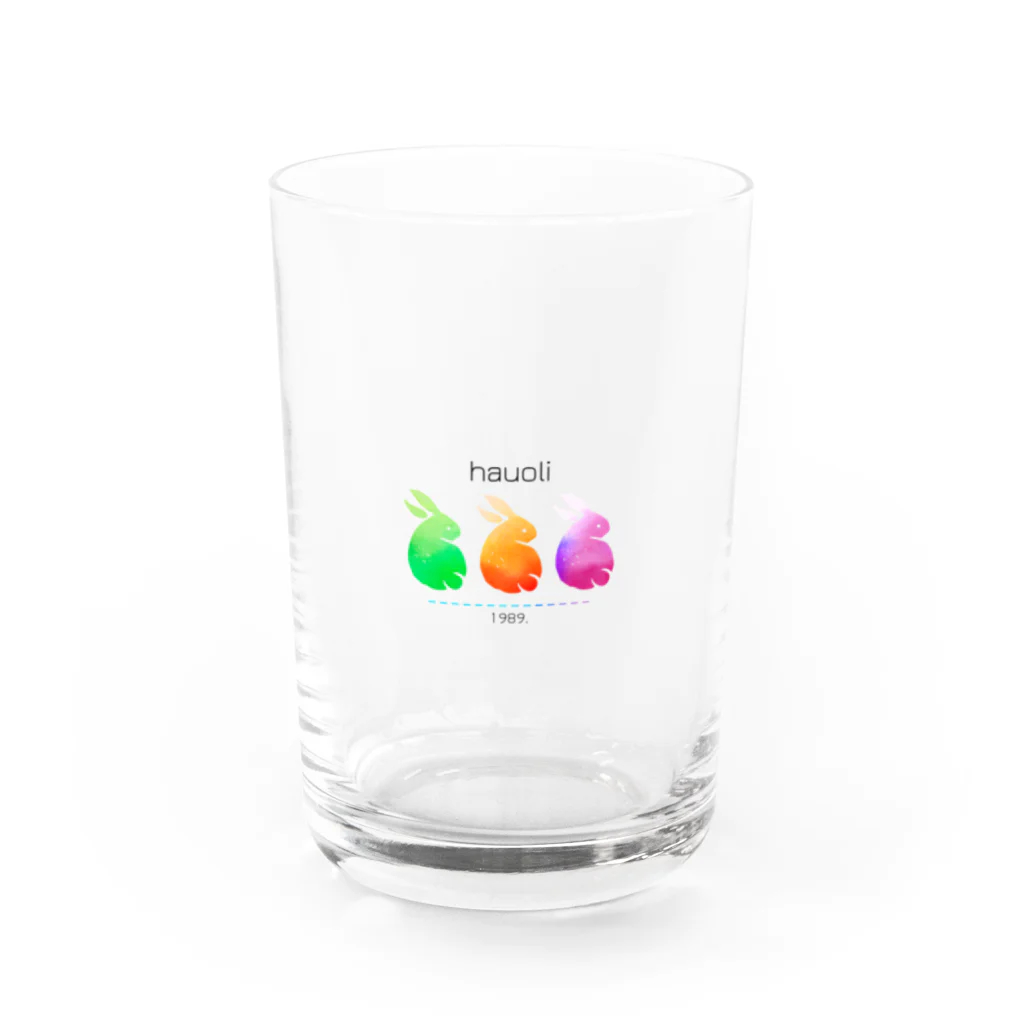 hauoli.の3colorRabbit🐰 Water Glass :front