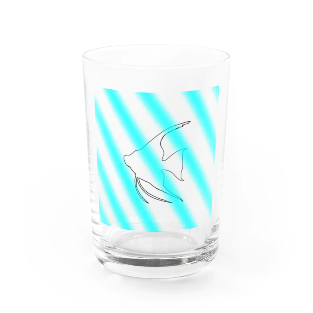 らむず屋のエンゼルの夏 Water Glass :front