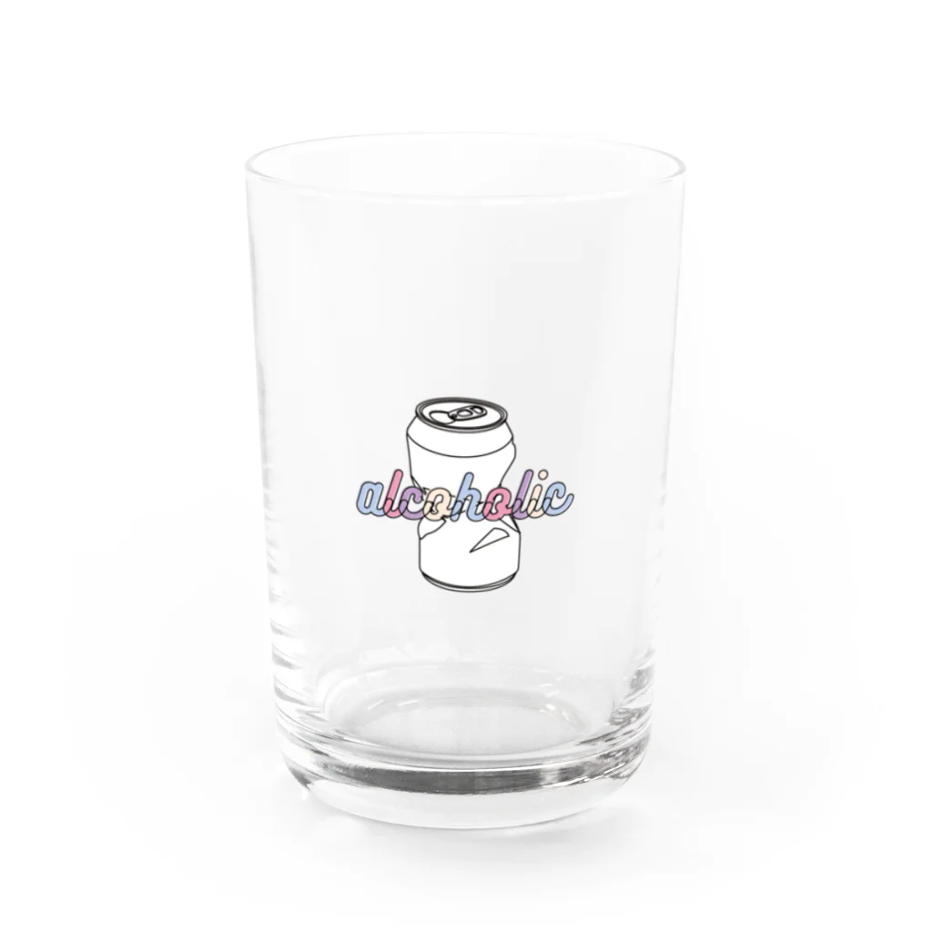 お酒にまつわるエトセトラのアルコール中毒です。 Water Glass :front