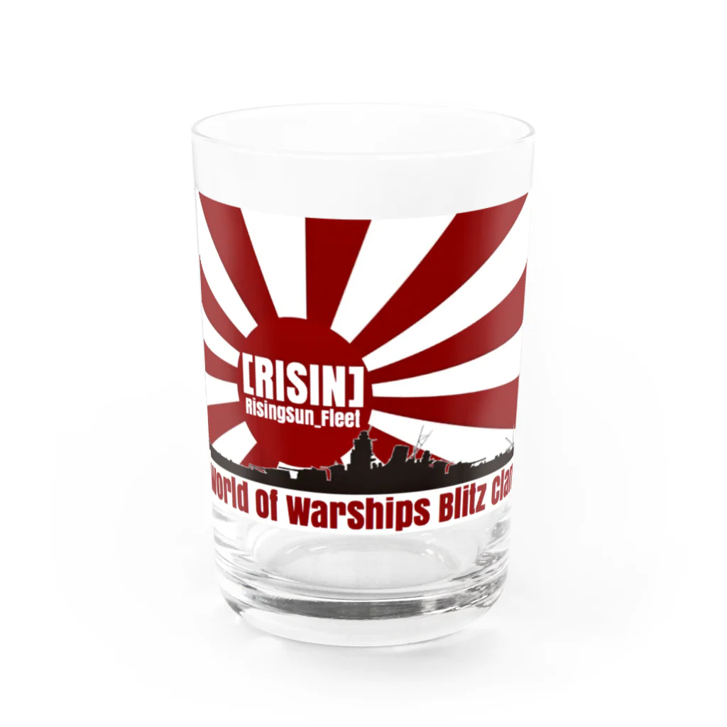 RISIN艦隊オフィシャルショップのRISIN艦隊 Water Glass :front