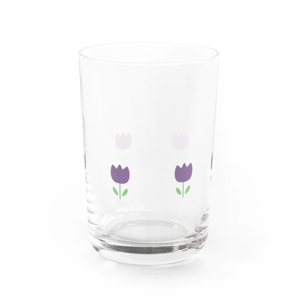 mimiのチューリップ Water Glass :front