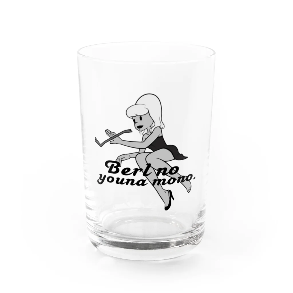 福田武比呂のBerl no youna mono（バールのようなもの） Water Glass :front