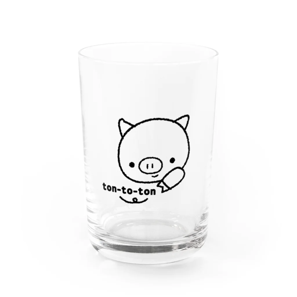 ton-to-tonのtonto（べーしっく） Water Glass :front