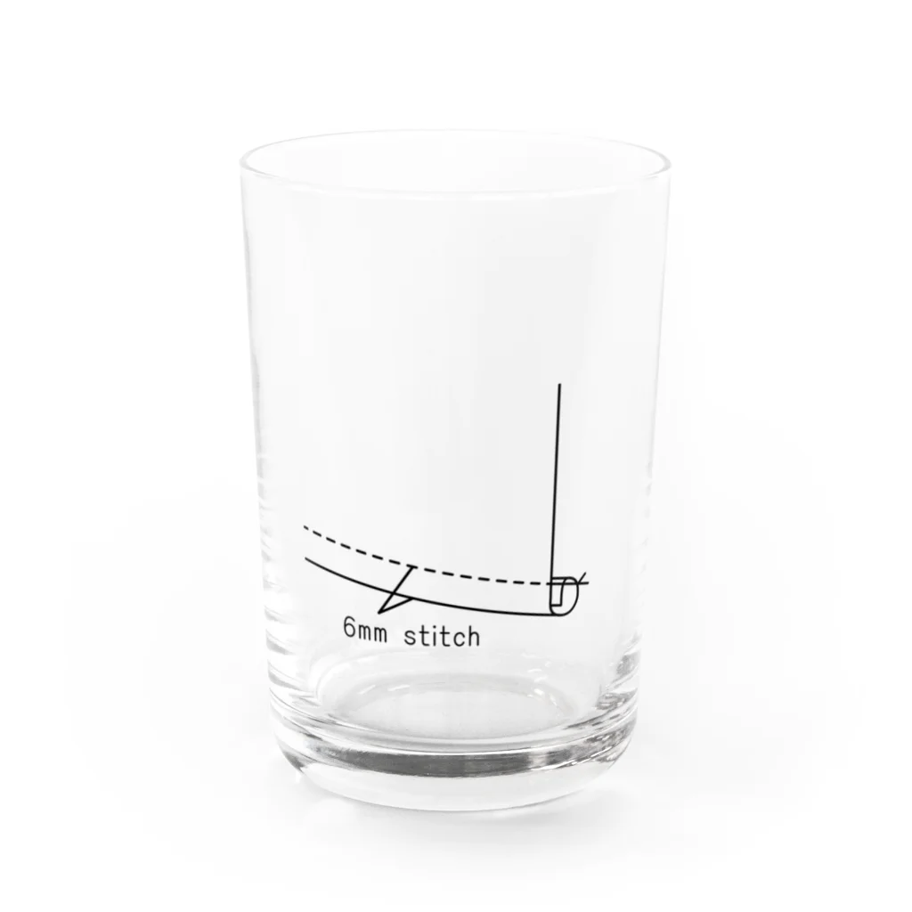 ムラセさんのどうぶつの3巻き　６ｍｍステッチ Water Glass :front