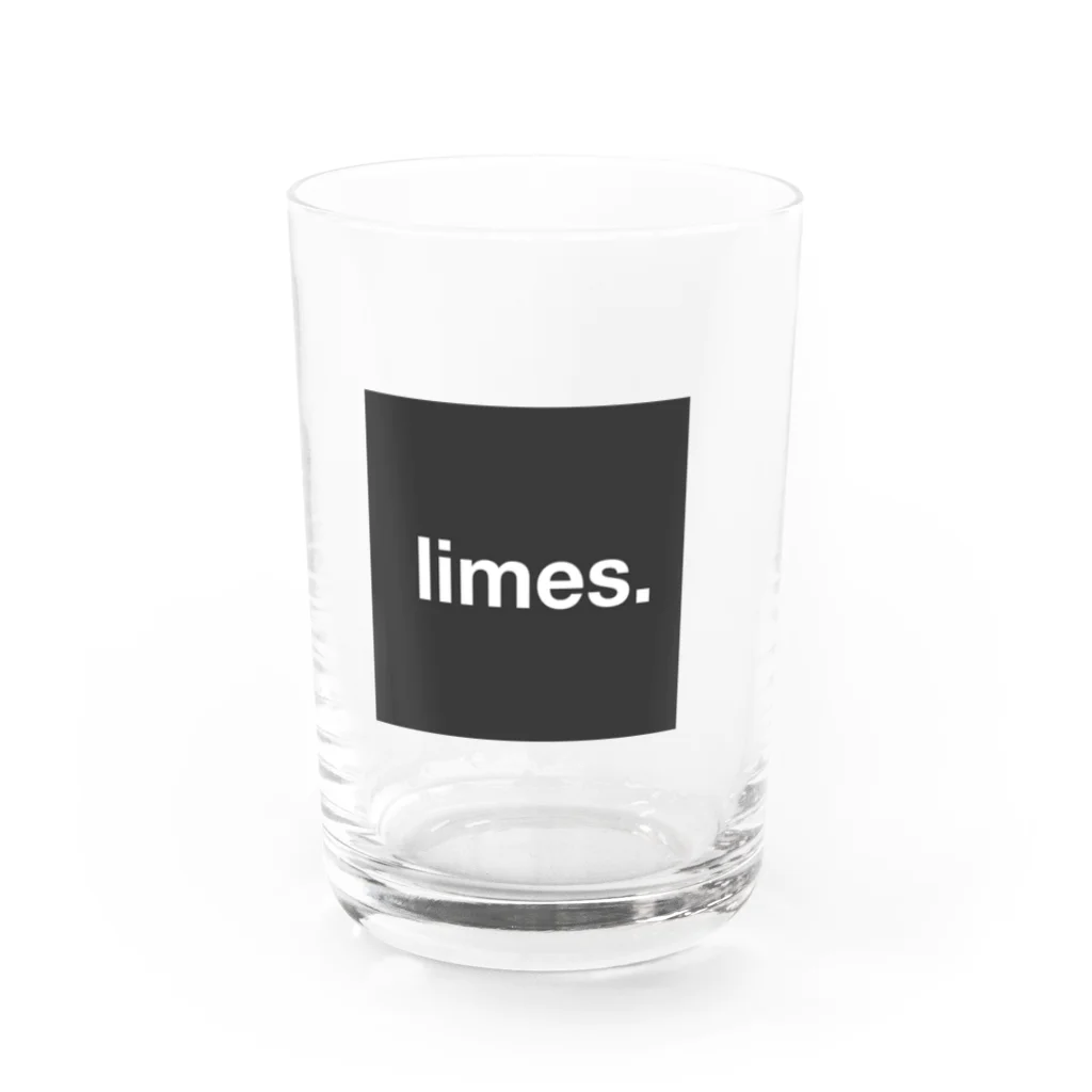 limes.のlimes.og Water Glass :front