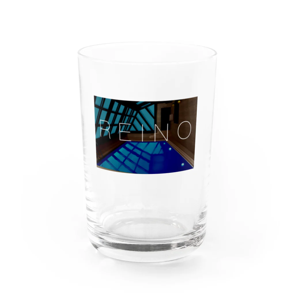 例のプールグッズの例のプール　オリジナル　1番人気 Water Glass :front