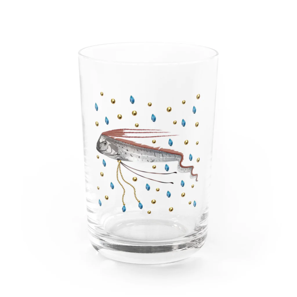 A Tのリュウグウノツカイ宝石 Water Glass :front