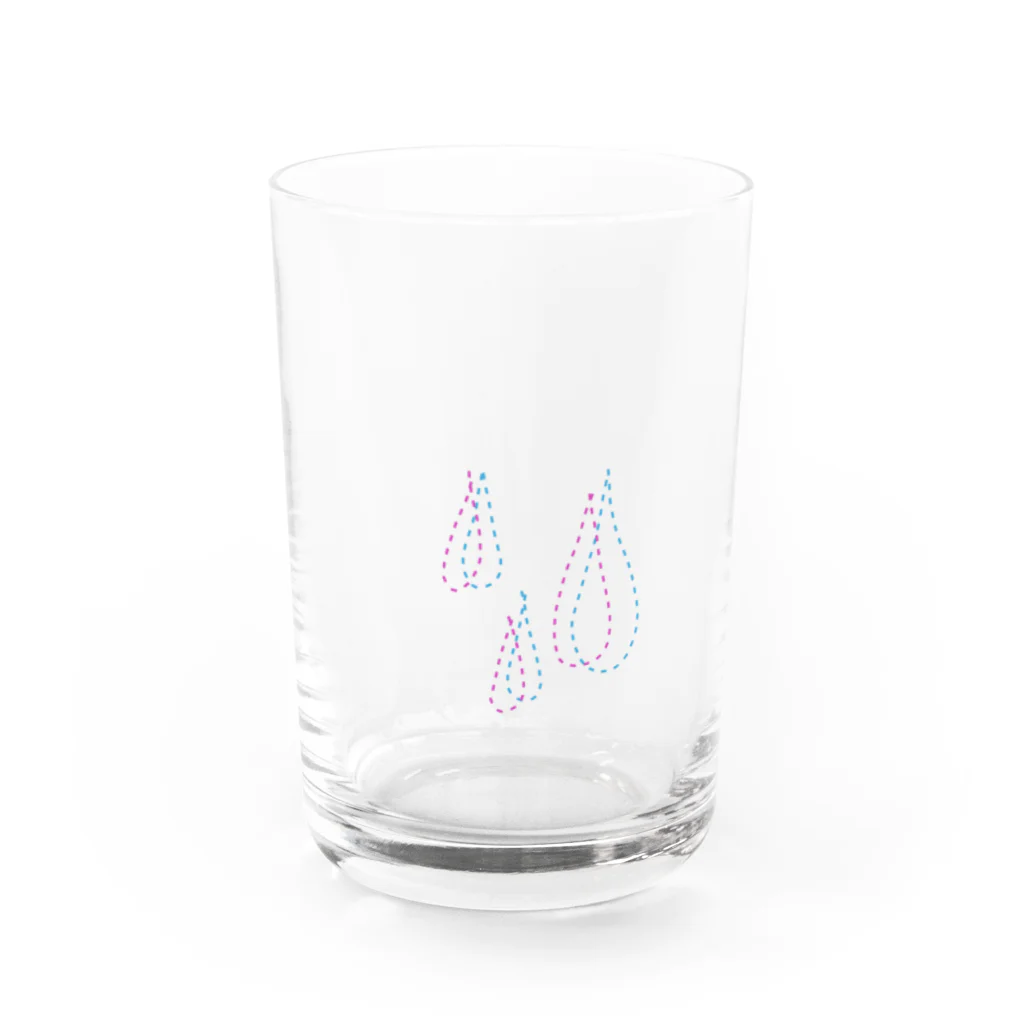 --eucaly--のぬいぬい　レインドロップ Water Glass :front