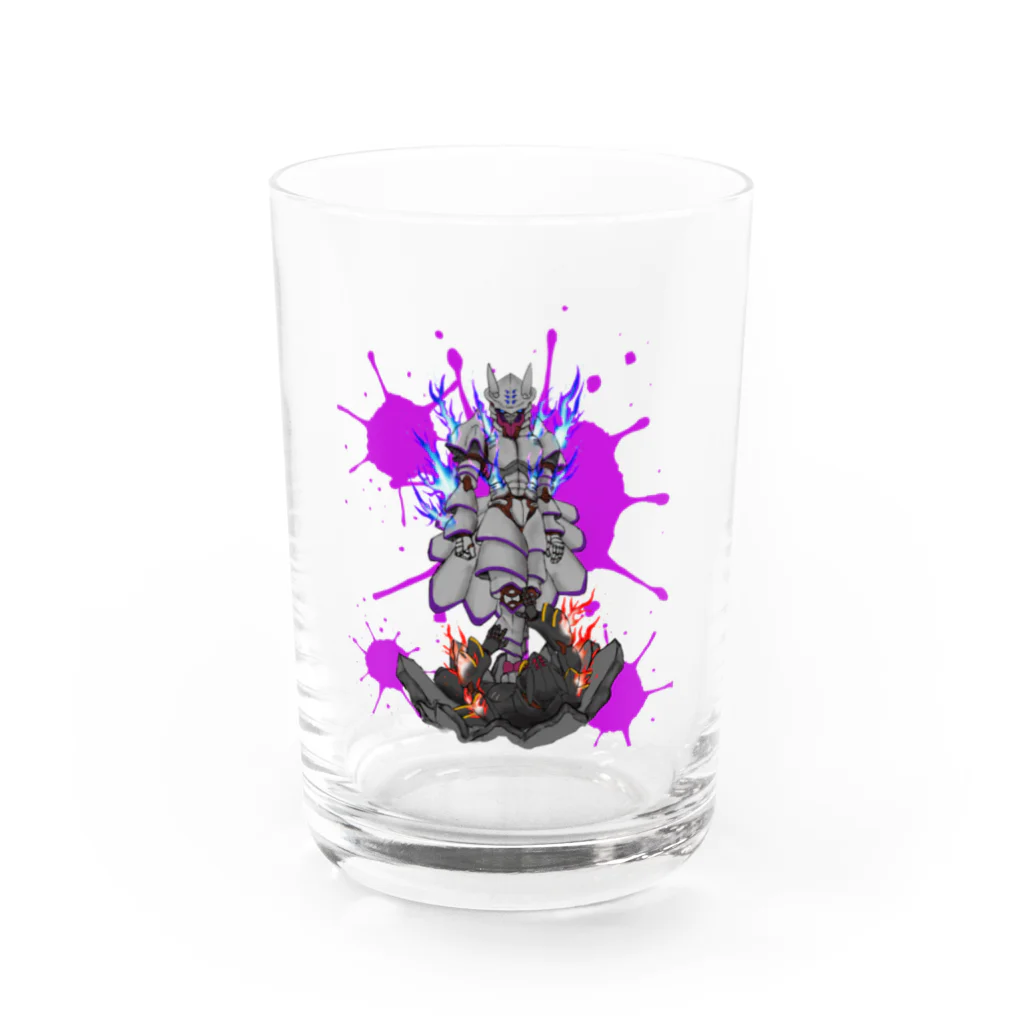 あなざー屋の狐陣笠 vs 白尾 Water Glass :front