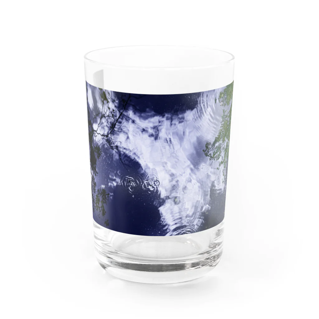 くじらのminamo Water Glass :front