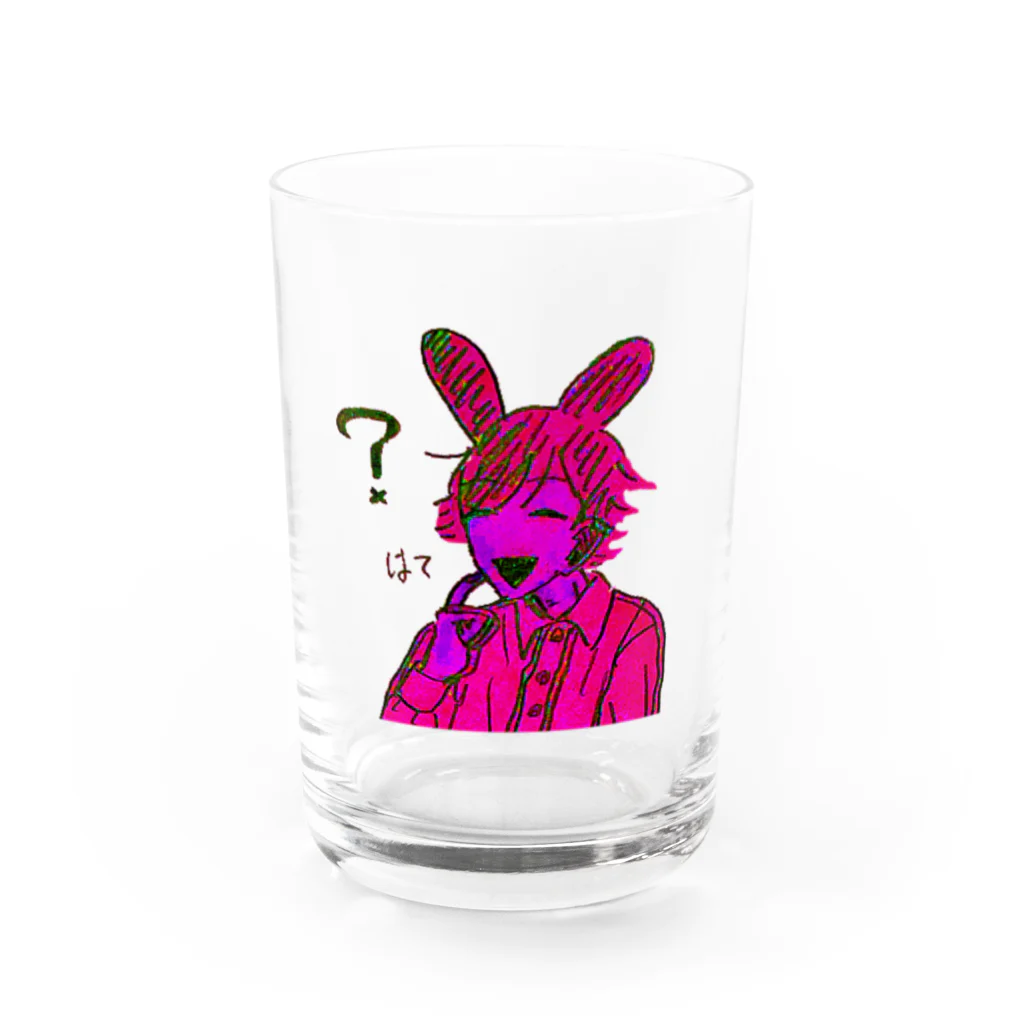 夢作屋 ハンドメイドアクセサリー屋ですの？はて？ Water Glass :front