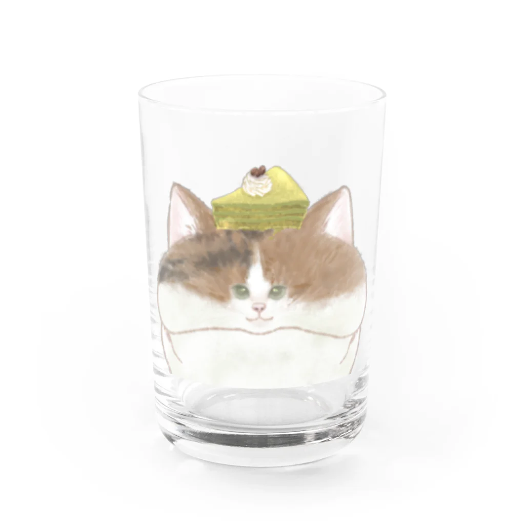 どるちぇ＊うさぎの《５》＊ふわあま*どるちぇみけ＊ Water Glass :front